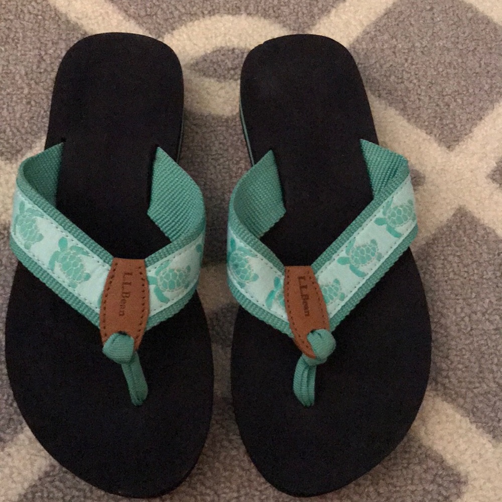 LL Bean turtle sandals
